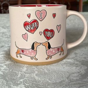 Dachshund themed Valentine’s Day ,17 oz mug